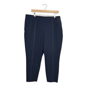 the‎ essential slim by a+ anthropologie blue size 22w